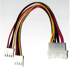 Multiplicador alimentación disquetera molex