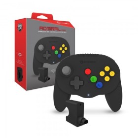 Mando inalámbrico Nintendo 64 Admiral negro