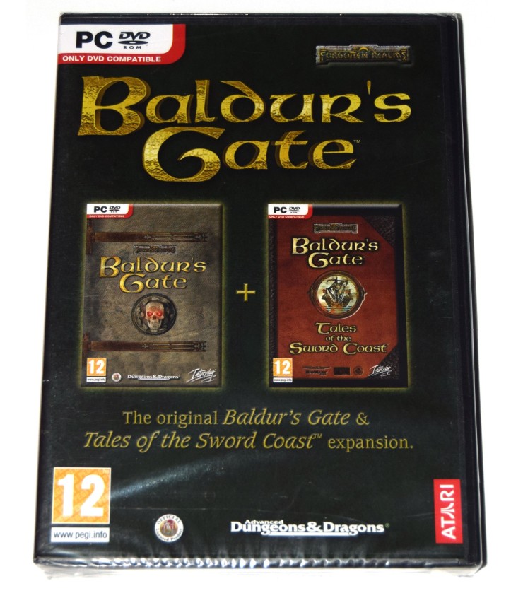 Juego PC Baldur's Gate + Expansion (nuevo)