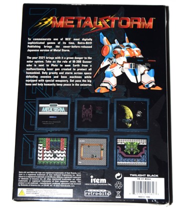 Juego NES Metal Storm