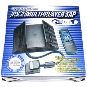Pack Playstation 2: Soporte, Multitap y mando DVD