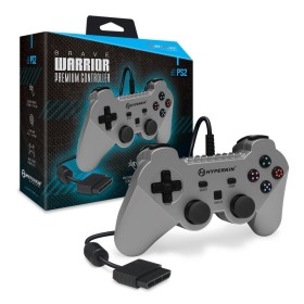 Mando compatible Playstation 2 Brave Warrior Plata