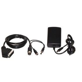 Pack cable RGB-SCART + fuente de alimentación para Amstrad CPC plus