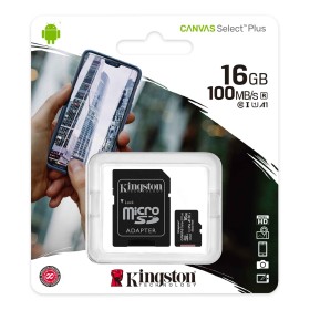 Tarjeta microSD + Adaptador a SD 16Gb.