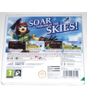 Juego Nintendo 3DS Rodea the Sky Soldier (nuevo)