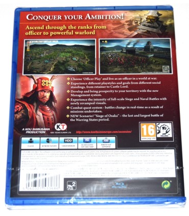 Juego Playstation 4 Nobunaga's Ambition: Sphere of Influence Acension (nuevo)
