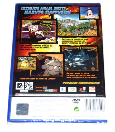 Juego Playstation 2 Naruto Shippuden Ultimate Ninja 4 (nuevo)