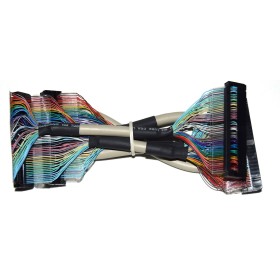 Cable interno SCSI redondo 50 vias 4xIDC