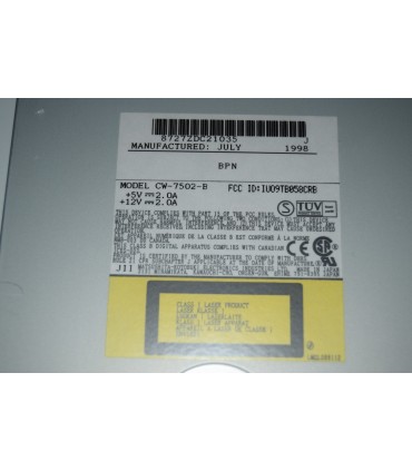 Grabadora interna CD SCSI Panasonic CW-7502-B (nueva)