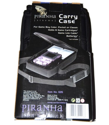 Bolsa transporte Gameboy Piranha (nueva)