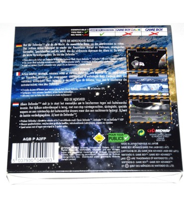 Juego GameBoy Advance Defender (nuevo)