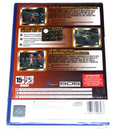 Juego Playstation 2 Zombie Zone (nuevo)