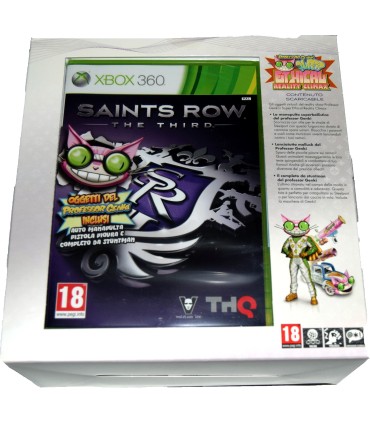 Juego Xbox 360 Saints Row the Third Platinum Edition (nuevo)