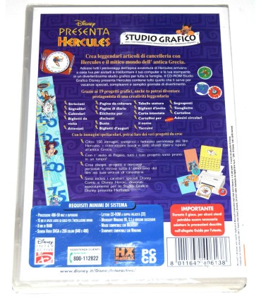 Juego PC Disney Hercules Estudio Grafico (nuevo)
