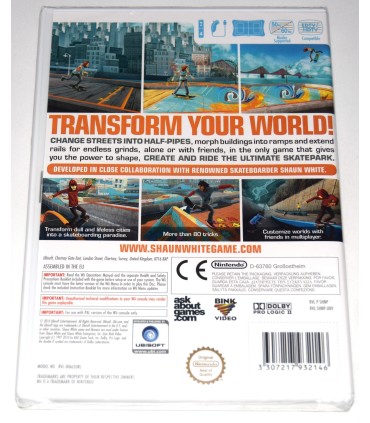 Juego Wii Shaun White Skateboarding