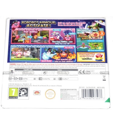 Juego Nintendo 3DS Kirby Planet Robobot (nuevo)