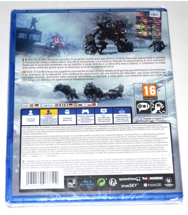 Juego Playstation 4 Fade to Silence (nuevo)
