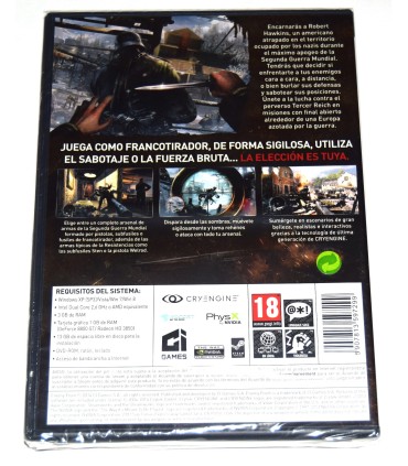 Juego PC Enemy Front  (nuevo)