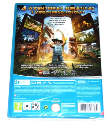 Juego WiiU LEGO Jurassic World