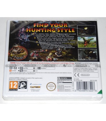 Juego Nintendo 3DS Monster Hunter: Generations(nuevo)