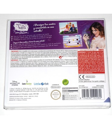 Juego Nintendo 3DS Disney Violetta (nuevo)