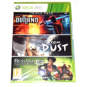 Juego Xbox 360 Beyond Good & Evil + Outland + From Dust  (nuevo)