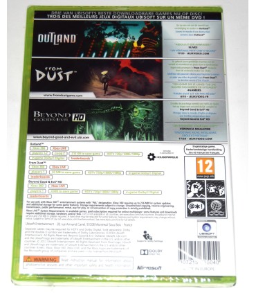Juego Xbox 360 Beyond Good & Evil + Outland + From Dust (nuevo)