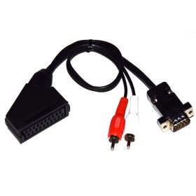 Adaptador SCART RGB a monitor 1084 (DB9)