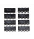 Ampliacion RAM Amstrad PCW 8256 (8x 41256)