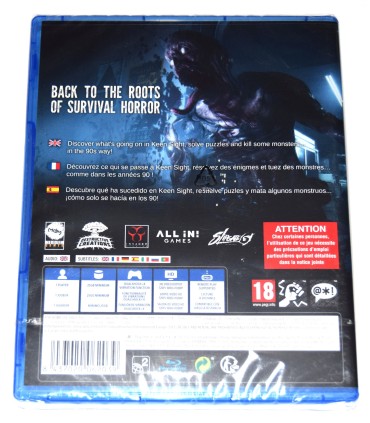 Juego Playstation 4 Daymare 1998 (nuevo)