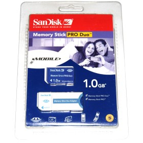 Tarjeta memoria Sony PSP Memory Stick Pro Duo  1Gb.