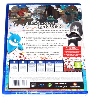 Juego Playstation 4 De Blob (nuevo)