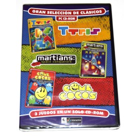 Juego PC Ttris + Martians + Come Cocos