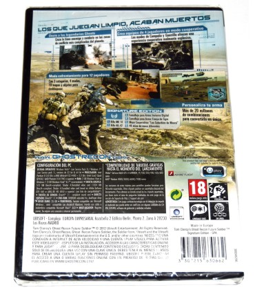Juego PC Ghost Recon Future Soldier (nuevo)