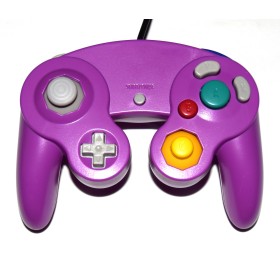 Mando compatible Gamecube/Wii lila