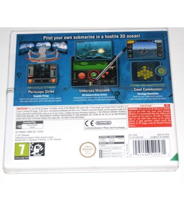 Juego Nintendo 3DS Steel Diver (nuevo)