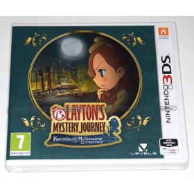 Juego Nintendo 3DS El misterioso viaje de Layton: Katrielle y la conspiración de los millonarios (nuevo)
