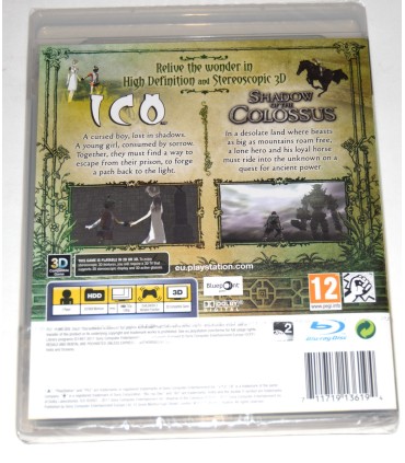 Juego Playstation 3 ICO & Shadow of the Colossus (nuevo)