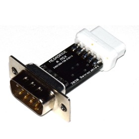 Adaptador de pad Megadrive a MSX/X68000 compacto