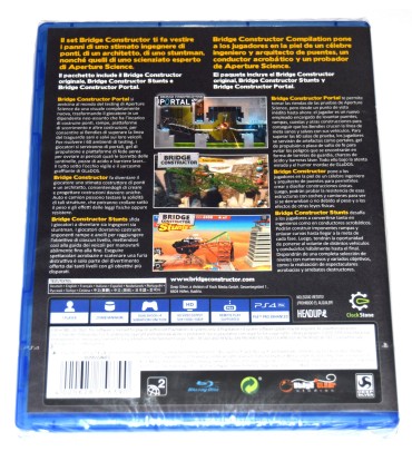 Juego Playstation 4 Bridge Constructor Compilation (nuevo)