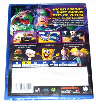 Juego Playstation 4 Nickelodeon Kart Racers 2 Grand Prix (nuevo)