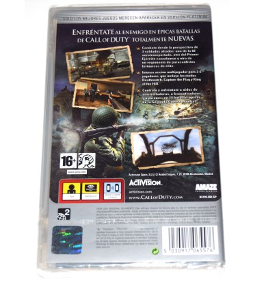 Juego PSP Call Of Duty: Roads To Victory (nuevo)