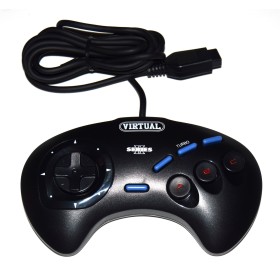 Mando compatible 3 botones con turbo Megadrive