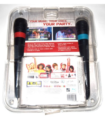 Juego Playstation 3 Disney Sing it High School Musical 3 + micrófonos (nuevo)