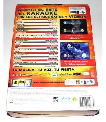 Juego Playstation 3 Disney Sing it Pop Hits+ micrófonos (nuevo)