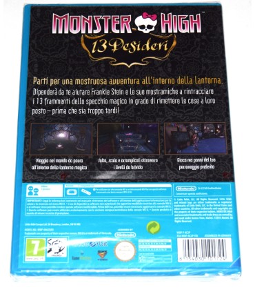 Juego WiiU Monster High: 13 Deseos  (nuevo)
