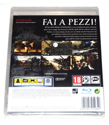 Juego Playstation 3 Metal Gear Rising: Revengeance (nuevo)