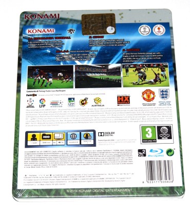 Juego Playstation 3 pro evolution soccer 2014 world challenge DLC (nuevo)