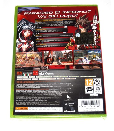 Juego Xbox 360 Guilty Gear 2 Overture (nuevo)