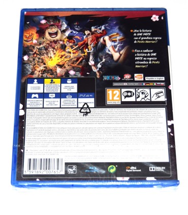 Juego Playstation 4  One Piece Pirate Warriors 4 (nuevo)